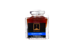 Gelatina di birra ambrata allo zenzero
