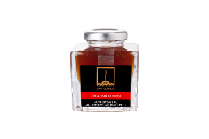 Gelatina di birra ambrata al peperoncino